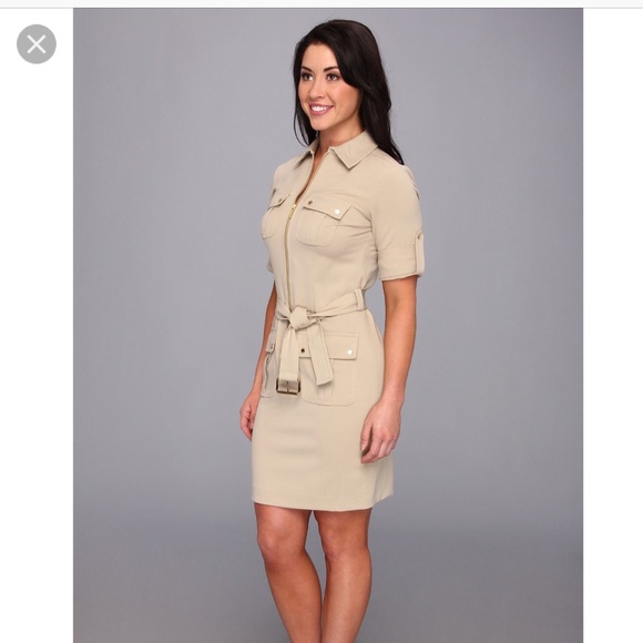 michael kors khaki dress